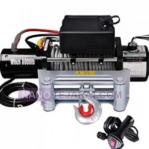 12V 12000 LBS Front-Mounted Electric Winch for Vehicles 12V 12000 LBS Front-Mounted Electric Winch for Vehicles